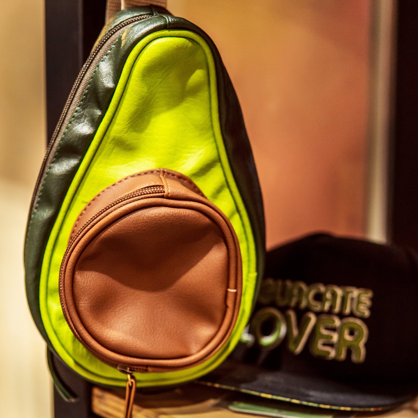 Riñonera de aguacate