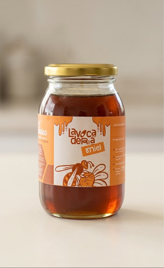 Miel Orgánica Extra Virgen Lavocadería · Pura y Sin Pasteurizar
